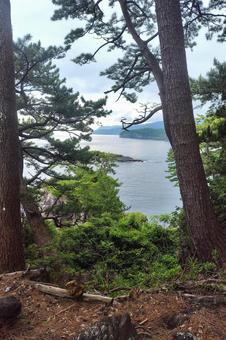 一碧湖2 湖,自然,森の写真素材