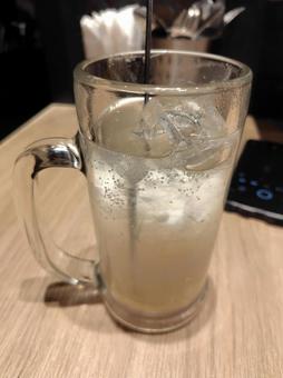 食前に一杯、ジンジャーハイ 食前に一杯、ジンジャーハイの写真