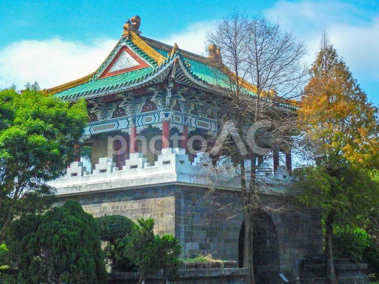 台湾-台北（南門_麗正門_台北府城南門） 海外,台湾,台北の写真素材
