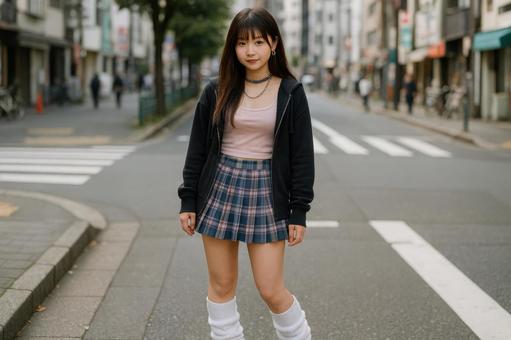 Y2K女子高生風 Y2K女子高生風の写真
