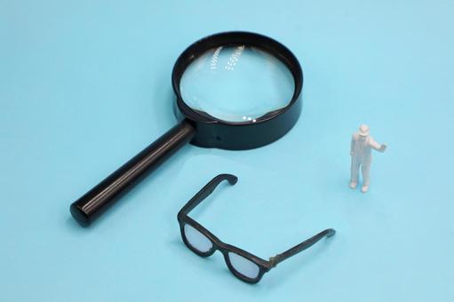 老眼のイメージ 老眼のイメージ 老眼,老眼鏡,視力の写真素材