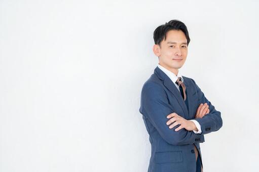 スーツの男性 ビジネスマン,男性,日本人の写真素材