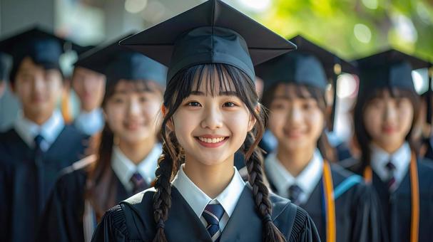 卒業_女学生A2 卒業_女学生A2の写真