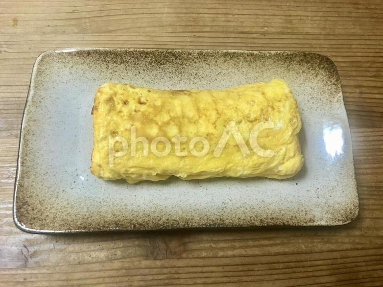 卵焼き　厚焼き玉子 卵焼き,厚焼き卵,手料理の写真素材