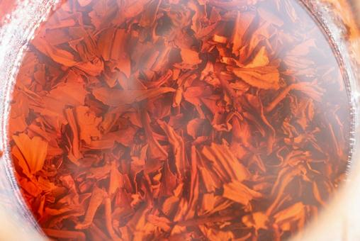 Photo, tea, black tea, glass, 