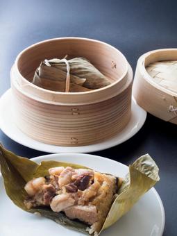 中華ちまきと蒸籠 中華ちまきと蒸籠 ちまき,粽,中華の写真素材