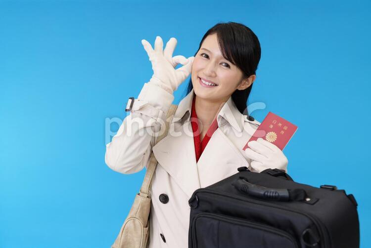 旅行を楽しむ女性 女性,女,旅行の写真素材
