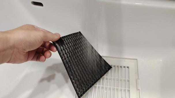 脱衣所の換気扇 換気扇,掃除,ホコリの写真素材