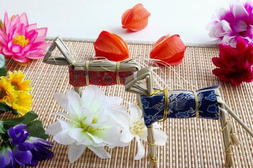 お盆のイメージ 精霊馬 精霊牛 お盆のイメージ 精霊馬 精霊牛 お盆,精霊馬,精霊牛の写真素材