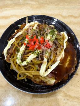 お好み焼き(関西風) お好み焼き(関西風) お好み焼き,夕食,関西風の写真素材