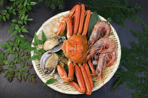 海鮮盛り合わせ 海鮮盛り合わせの写真