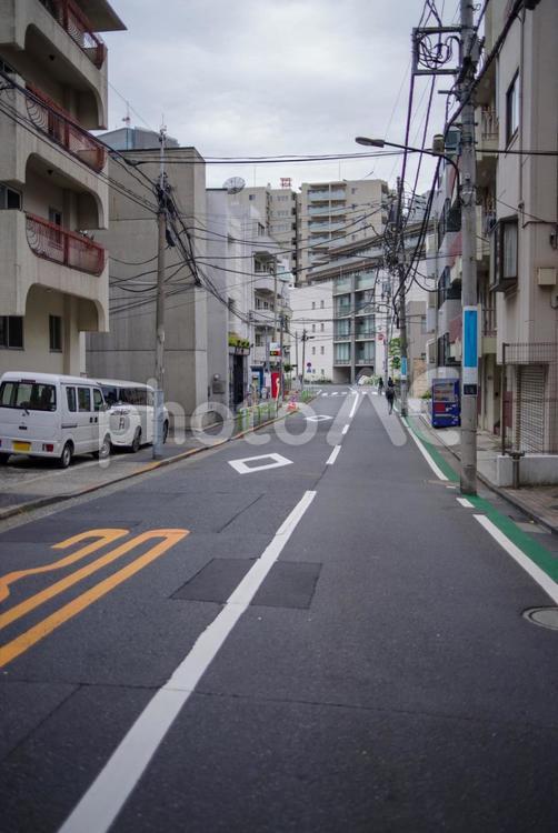赤坂6丁目の街並 歩く,散歩道,憩いの写真素材