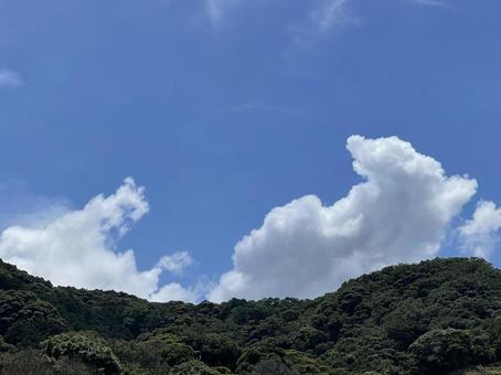 山と空と雲 山と空と雲の写真