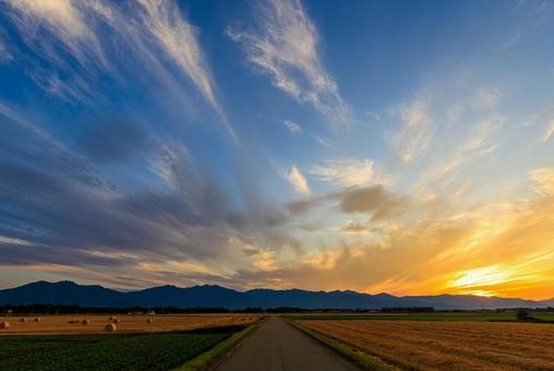 夕焼け 夕焼けの写真