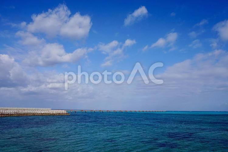 沖縄県下地島　海岸の風景 沖縄,宮古島,下地島の写真素材