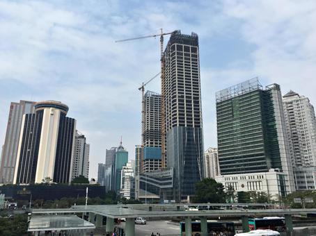 Photo, townscape, building group, landscape, 