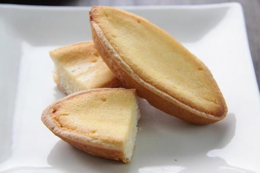 チーズタルト タルト菓子の写真