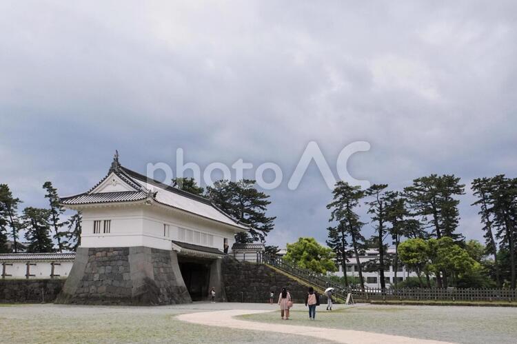 小田原城の櫓 小田原城,櫓,白壁の写真素材