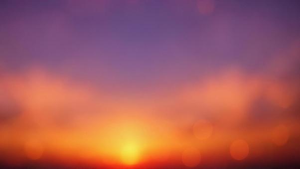 幻想夕空グラデ 幻想夕空グラデの写真