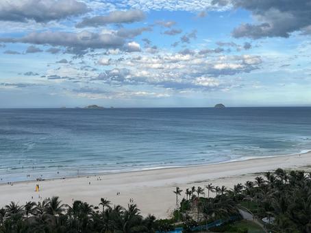 ベトナムのニャチャンから見た海辺の景色 ベトナムのニャチャンから見た海辺の景色の写真