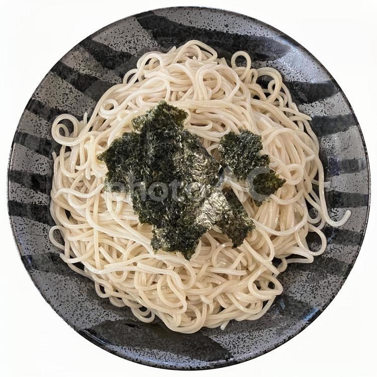 ざるそば（psdは背景透過・切り抜き） ざるそば,蕎麦,手打ちそばの写真素材