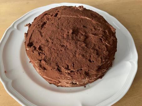 チョコレートケーキ ケーキ,手作り,オーブンの写真素材