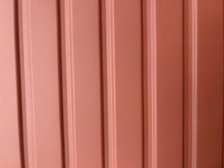 自宅の外壁 自宅,外壁,えんじ色の写真素材