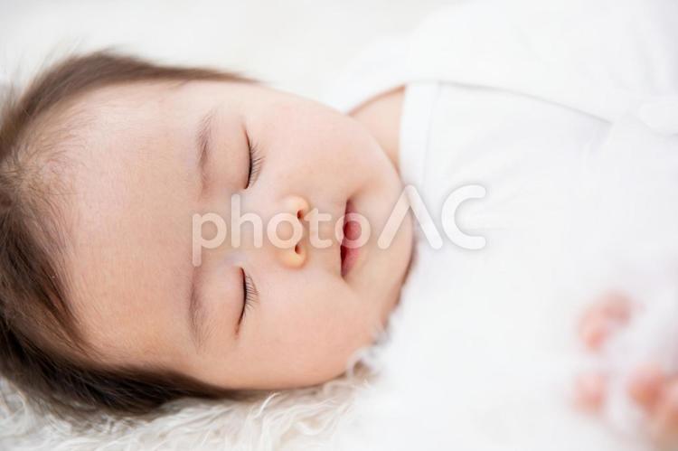 赤ちゃんのイメージ 赤ちゃん,お昼寝,眠るの写真素材