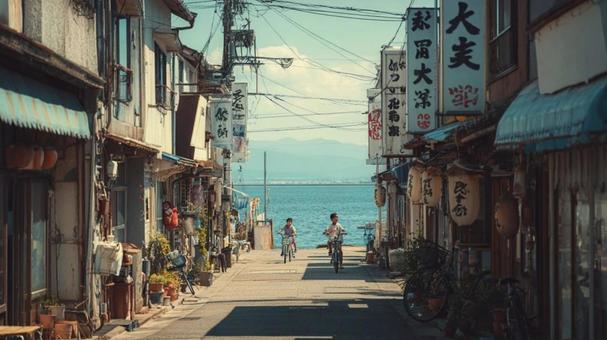地方都市の日常風景 地方都市の日常風景の写真