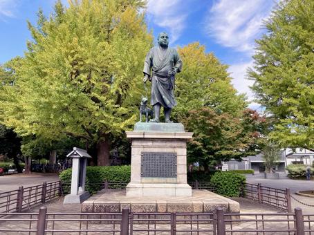 東京風景・上野公園 東京風景・上野公園 上野公園,上野恩賜公園,西郷隆盛像の写真素材