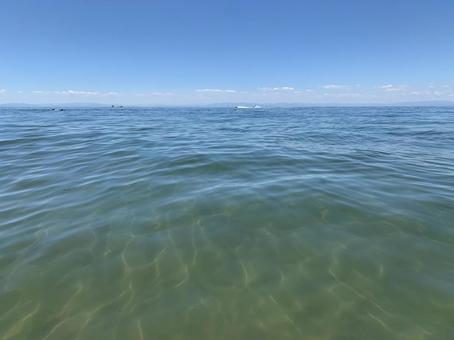 海と景色の写真