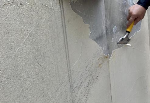 Pre-painting of the fence, JPG Pre-painting of the fence, JPG