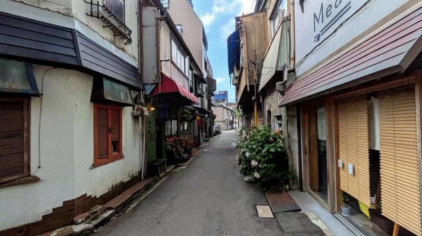 金沢の尾山神社付近の街並み 金沢の尾山神社付近の街並みの写真
