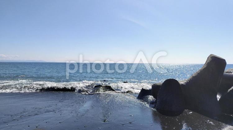 波打ち際シリーズ5 海,波,波頭の写真素材