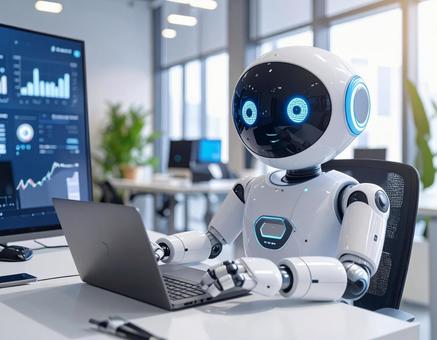 AIロボットが支援するスマートオフィス AIロボットが支援するスマートオフィスの写真