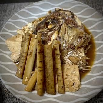 鯛のあらだき 鯛のあらだきの写真