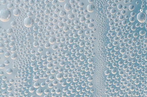 水滴が並ぶクールな抽象テクスチャー 水滴,水,しずくの写真素材