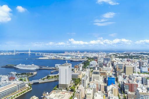 横浜市中区の町並み 横浜,横浜市,中区の写真素材