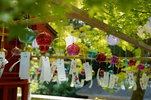 琴崎八幡宮風鈴祭り 琴崎八幡宮風鈴祭りの写真