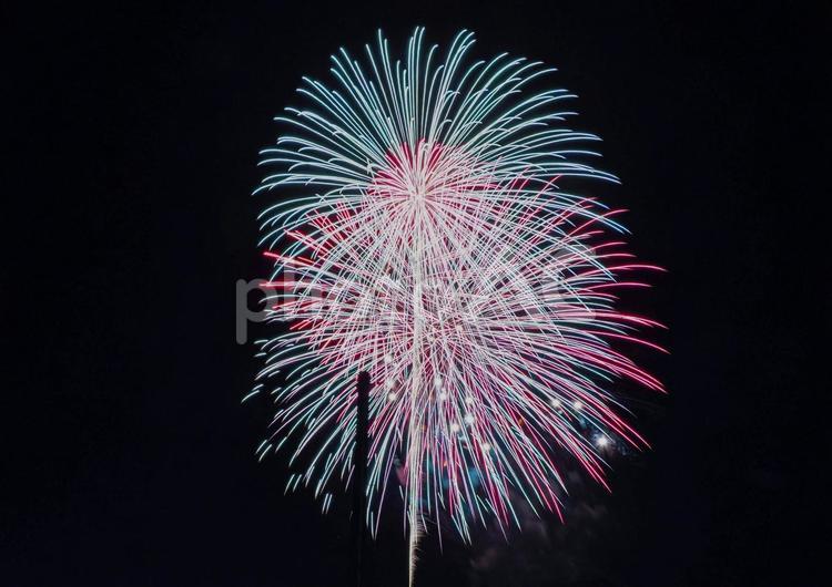 萩市日本海花火大会２０２２ 花火大会,花火,夏の写真素材