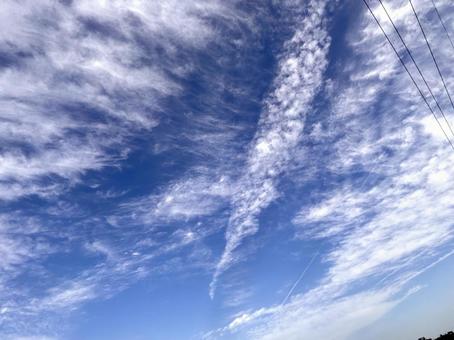 【空の写真】秋空 【空の写真】秋空の写真
