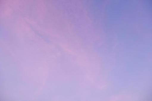 ピンク色の空 ピンク色の空の写真
