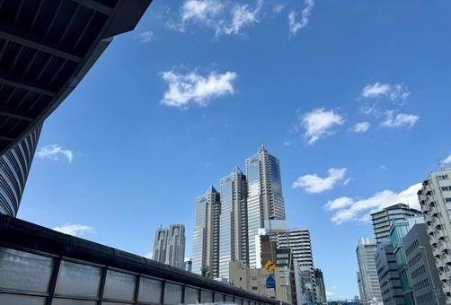 東京都庁 街並み 東京都庁 街並み 東京,都庁,街並みの写真素材