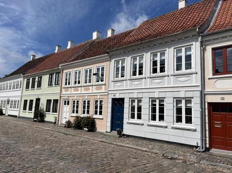 オーデンセ オーデンセ,デンマーク,北欧の写真素材