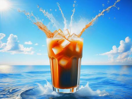 夏のアイスコーヒー_AS000006 夏のアイスコーヒー_AS000006の写真