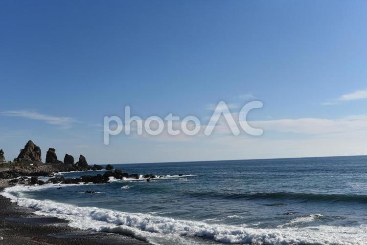 夏の室戸岬 室戸岬,夏,水平線の写真素材