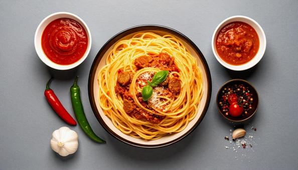 トマトパスタ トマトパスタの写真