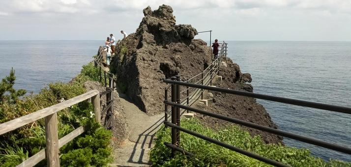石廊崎 石室神社 石廊崎 石室神社 石廊崎,伊豆,岩場の写真素材