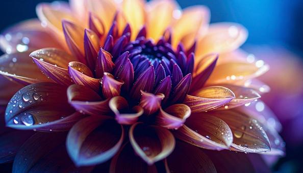 秋の花 ダリア 秋の花 ダリアの写真