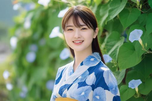 朝顔 朝顔の写真